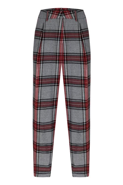  EKOSE DESENLİ HAVUÇ PANTOLON