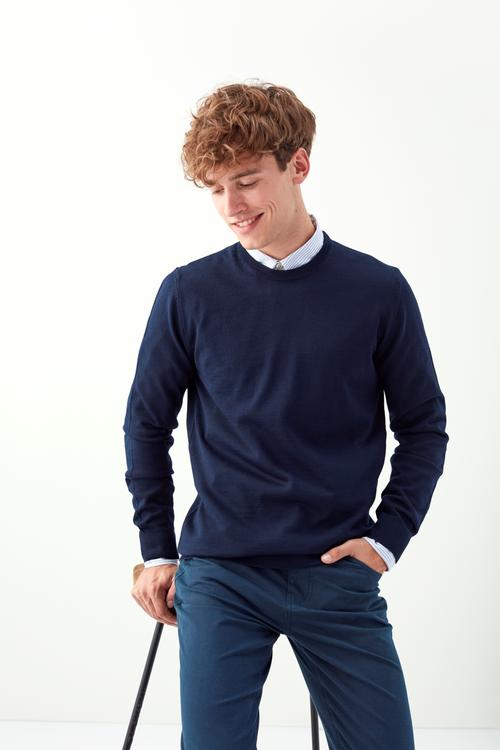  BİSİKLET YAKA YÜNLÜ KAZAK