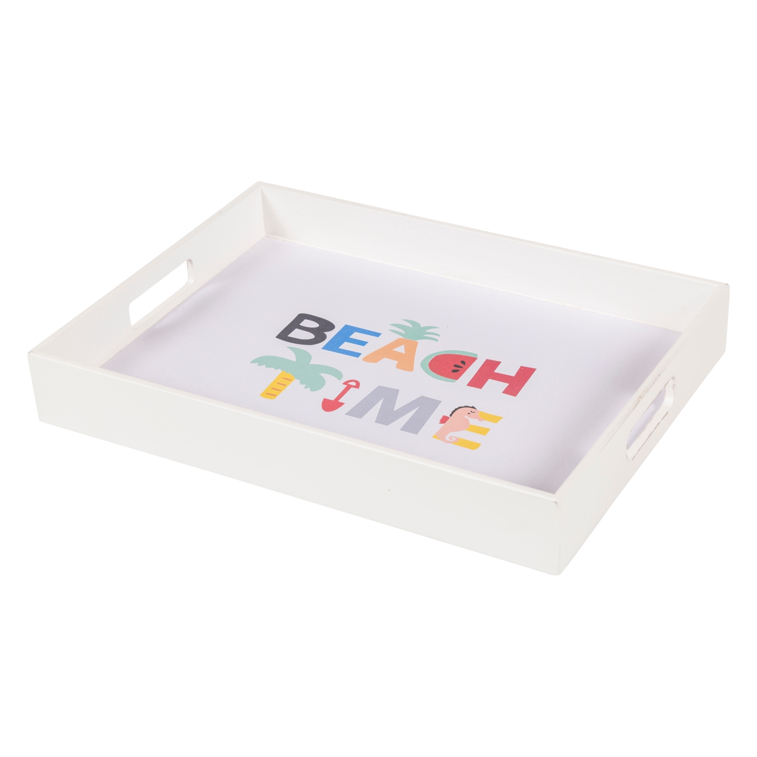 BEACH TIME TEPSI 38X28X6 CM