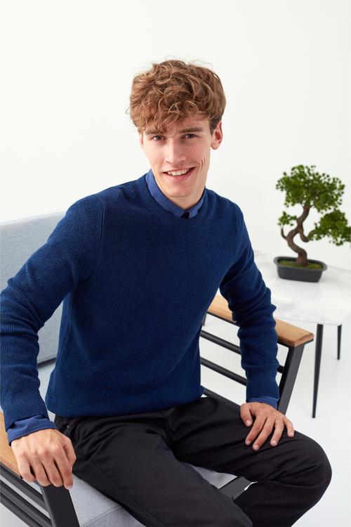  BİSİKLET YAKA KAZAK