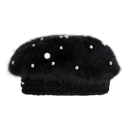  BONCUK İŞLEMELİ TÜYLÜ BERE