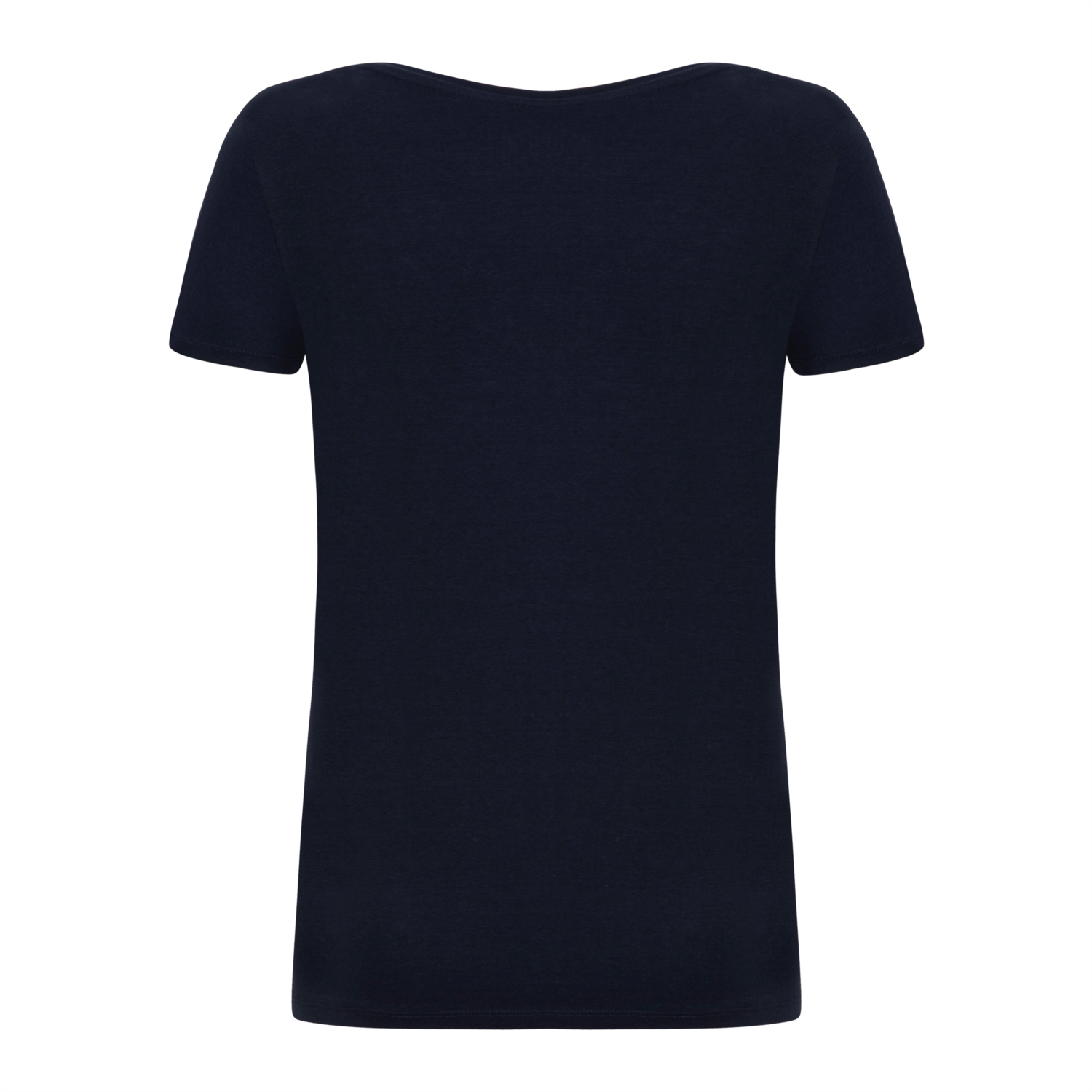 DÜZ V YAKA PAMUKLU KISA KOL T-SHIRT