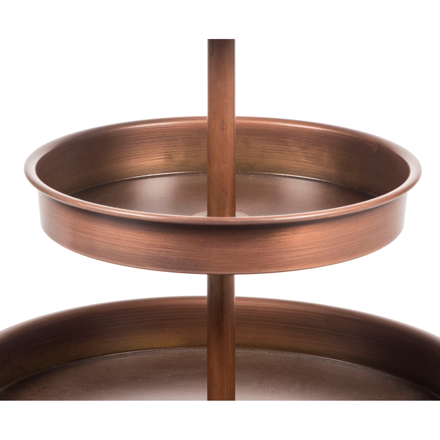 BAKIR KAPLAMA DEKORATİF KEK STANDI