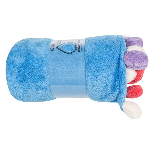  PONPONY MAVİ BATTANİYE TEK KİŞİLİK 130X160 CM