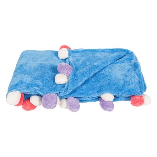  PONPONY MAVİ BATTANİYE TEK KİŞİLİK 130X160 CM