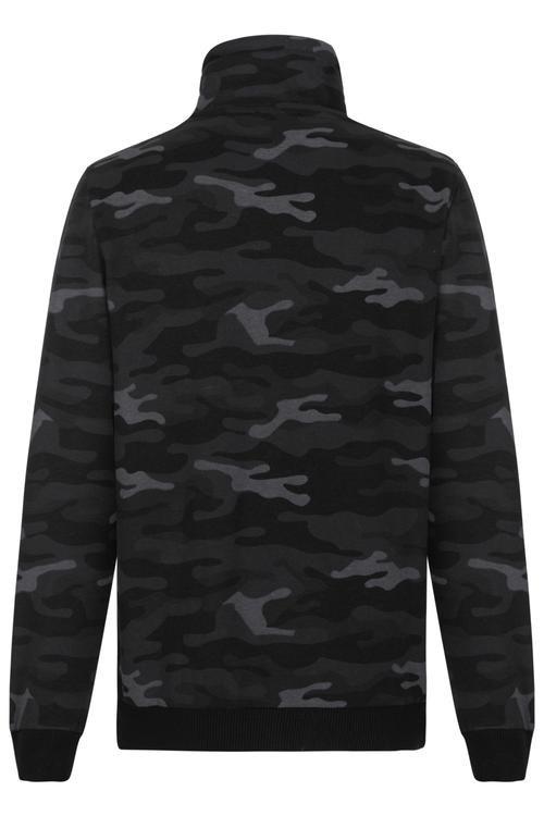  KAMUFLAJ DESENLİ DİK YAKA SWEATSHIRT