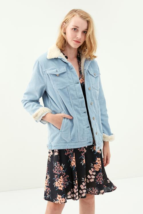  FİTİLLİ KADİFE CEKET