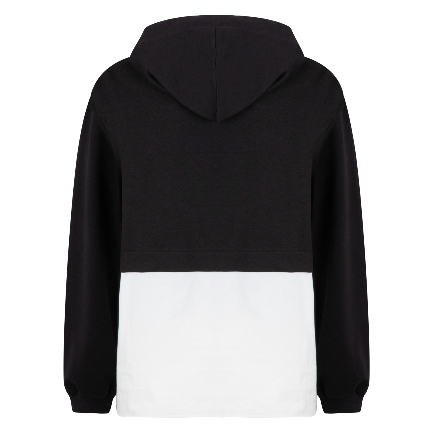 YAZILI İP DETAYLI ÖRME KAPÜŞONLU SWEATSHIRT