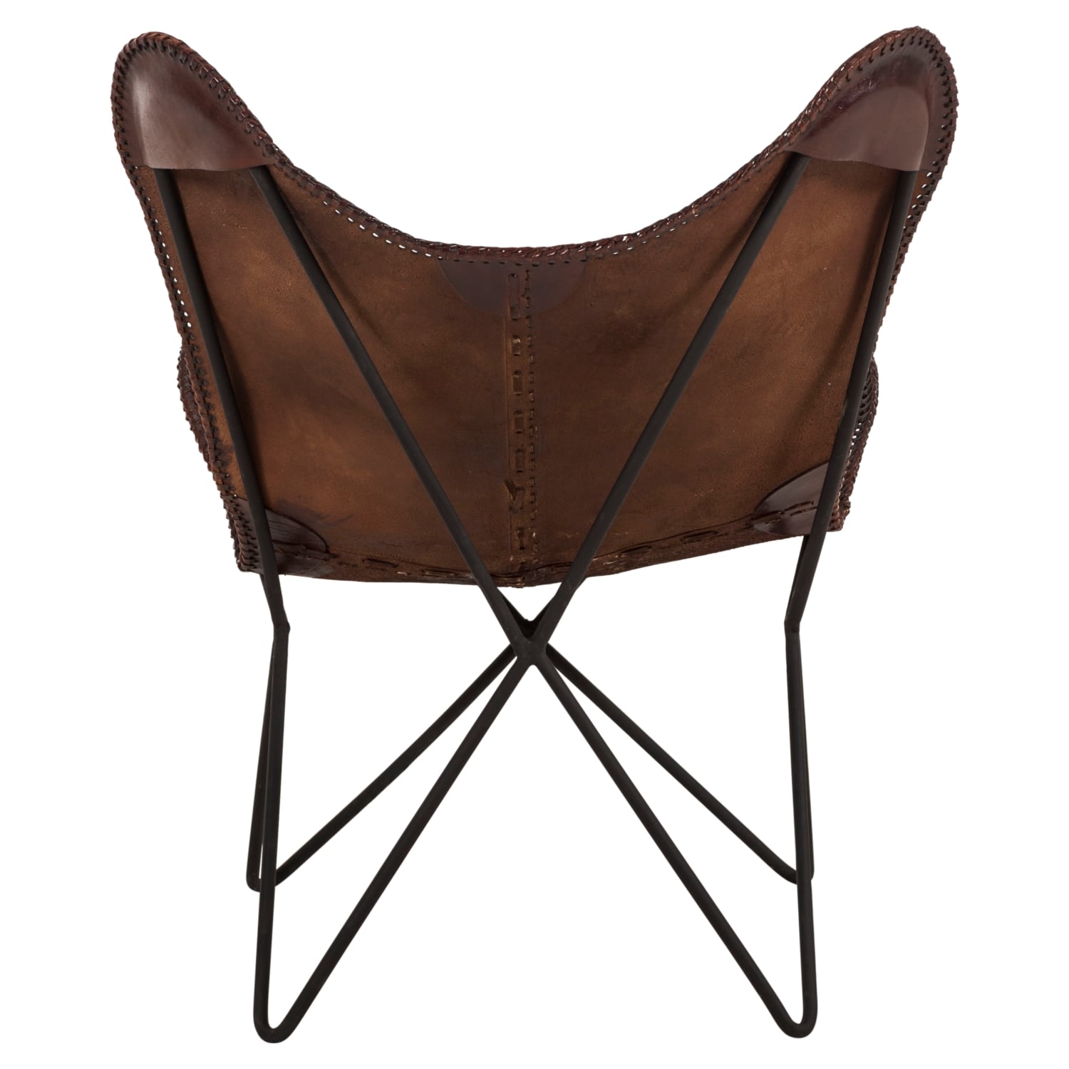 GRACE DERİ BERJER KOYU KAHVE