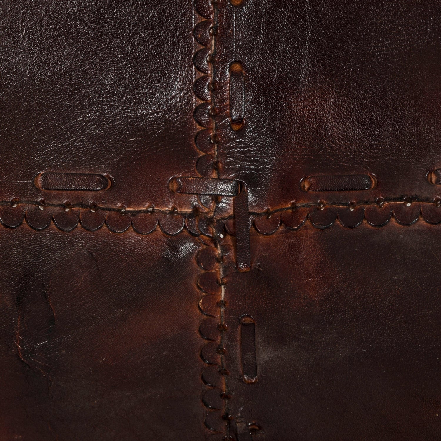 GRACE DERİ BERJER KOYU KAHVE