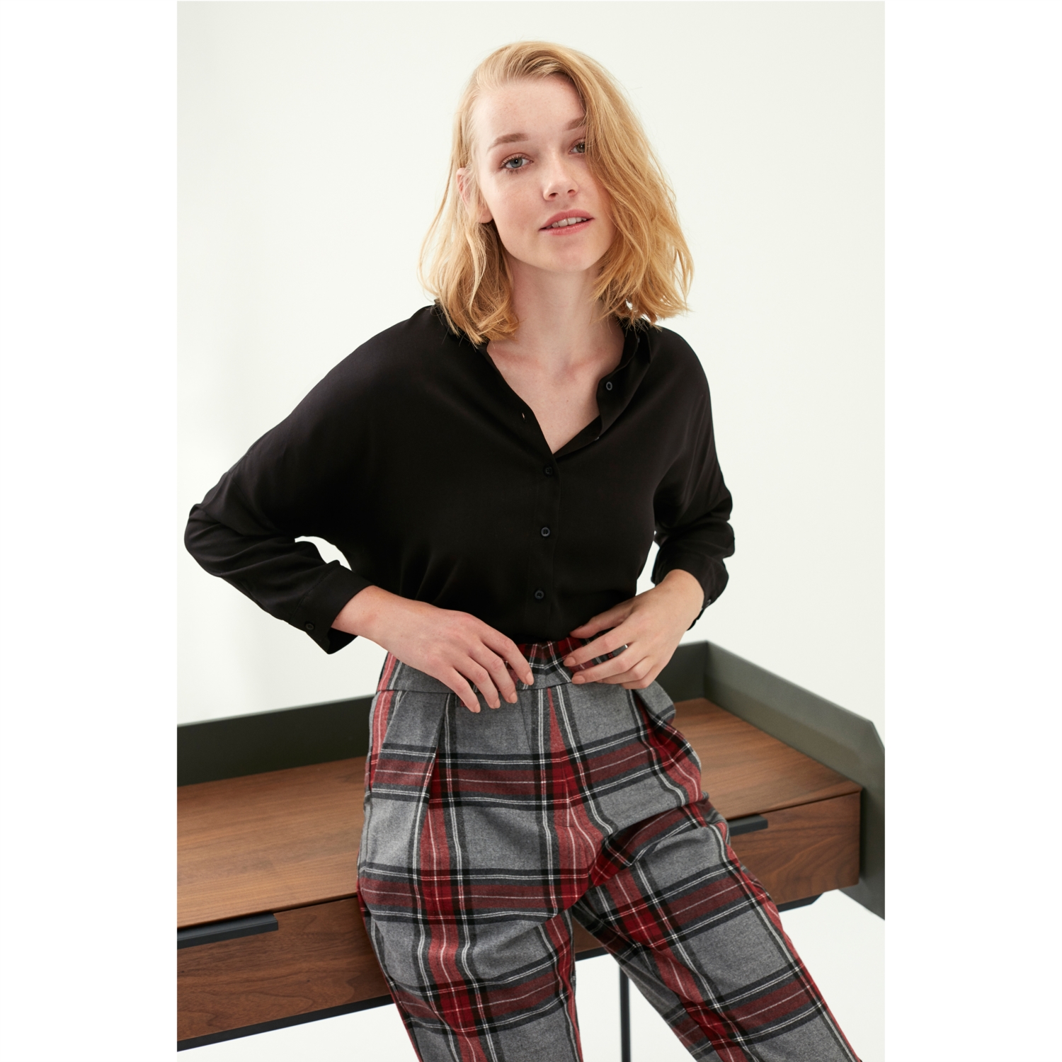 UZUN KOLLU CASUAL GÖMLEK