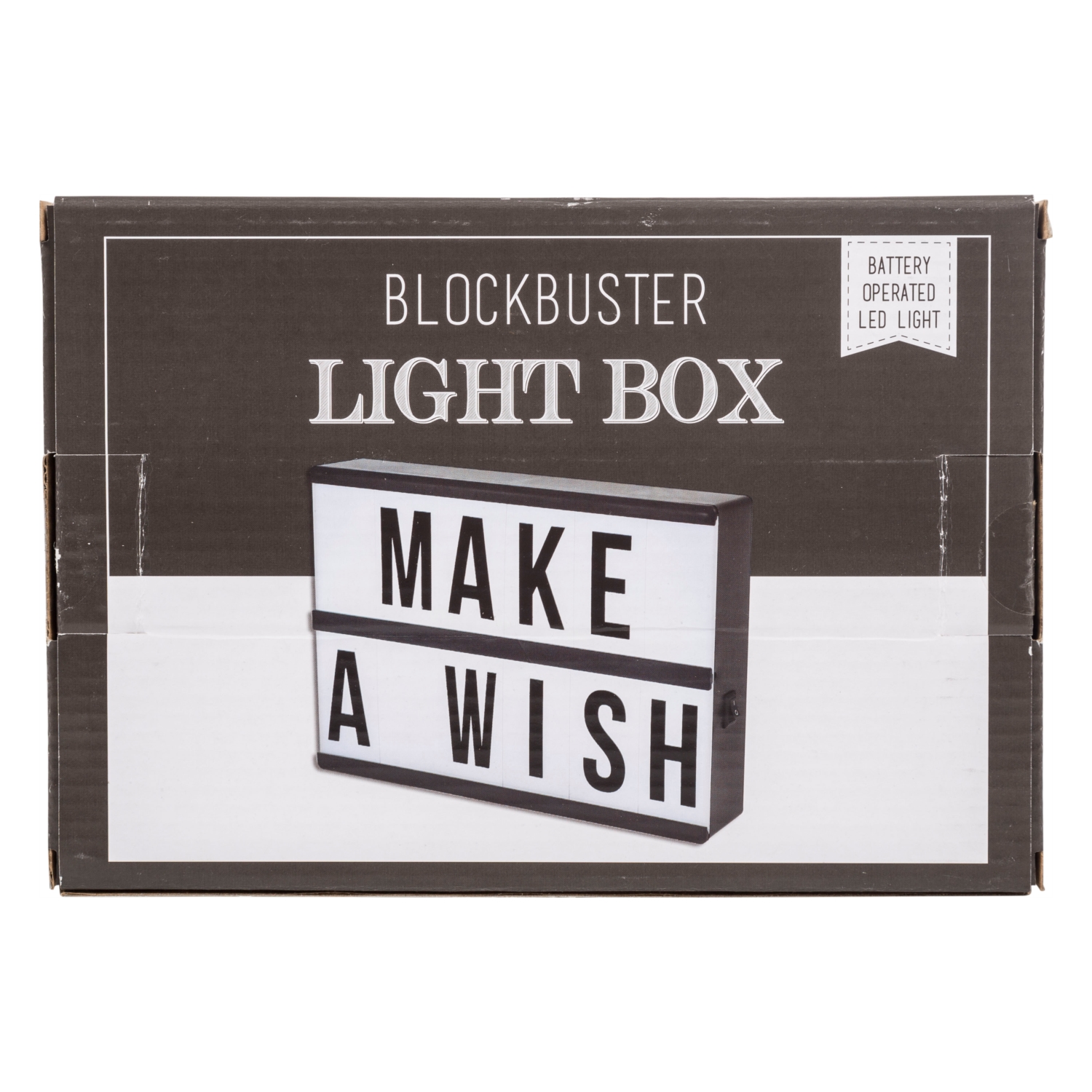 IŞIKLI YAZI PANOSU 21X15CM