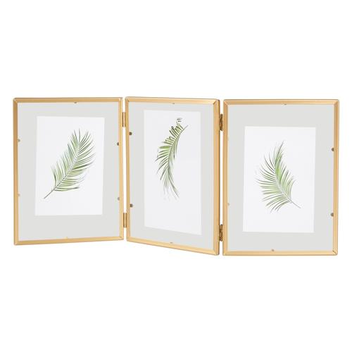  METALWORK 3LÜ FOTOĞRAF ÇERÇEVESİ GOLD