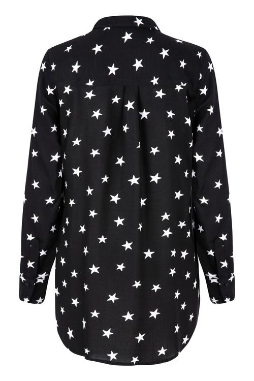  YILDIZ DESENLİ REGULAR BUSINESS GÖMLEK