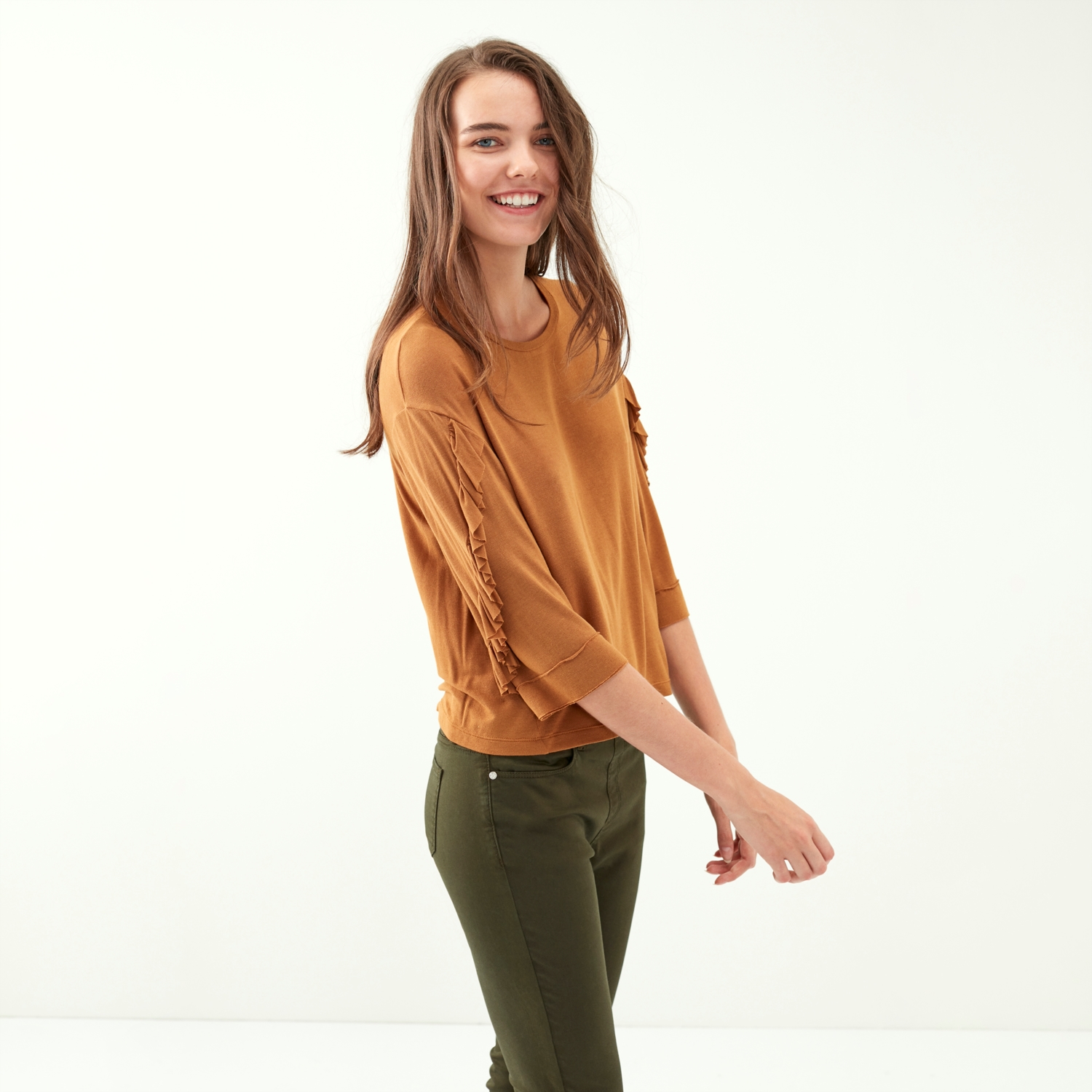 SKINNY JEAN DOKUMA PANTOLON