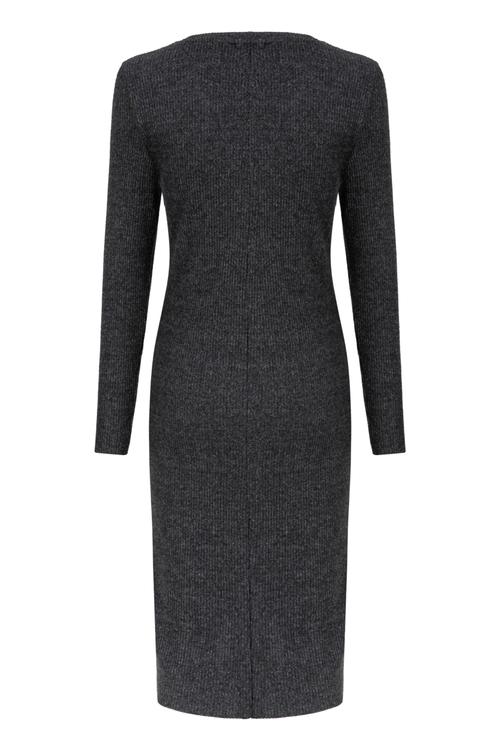  DAR KESİM MİDİ BOY ELBİSE