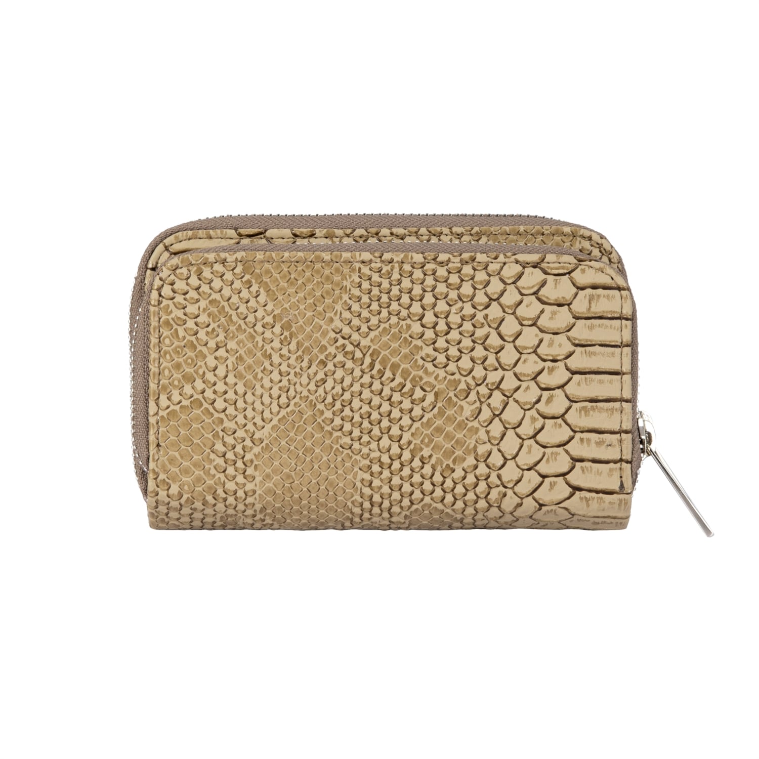 DERİ GÖRÜNÜMLÜ İKİ BÖLMELİ CÜZDAN