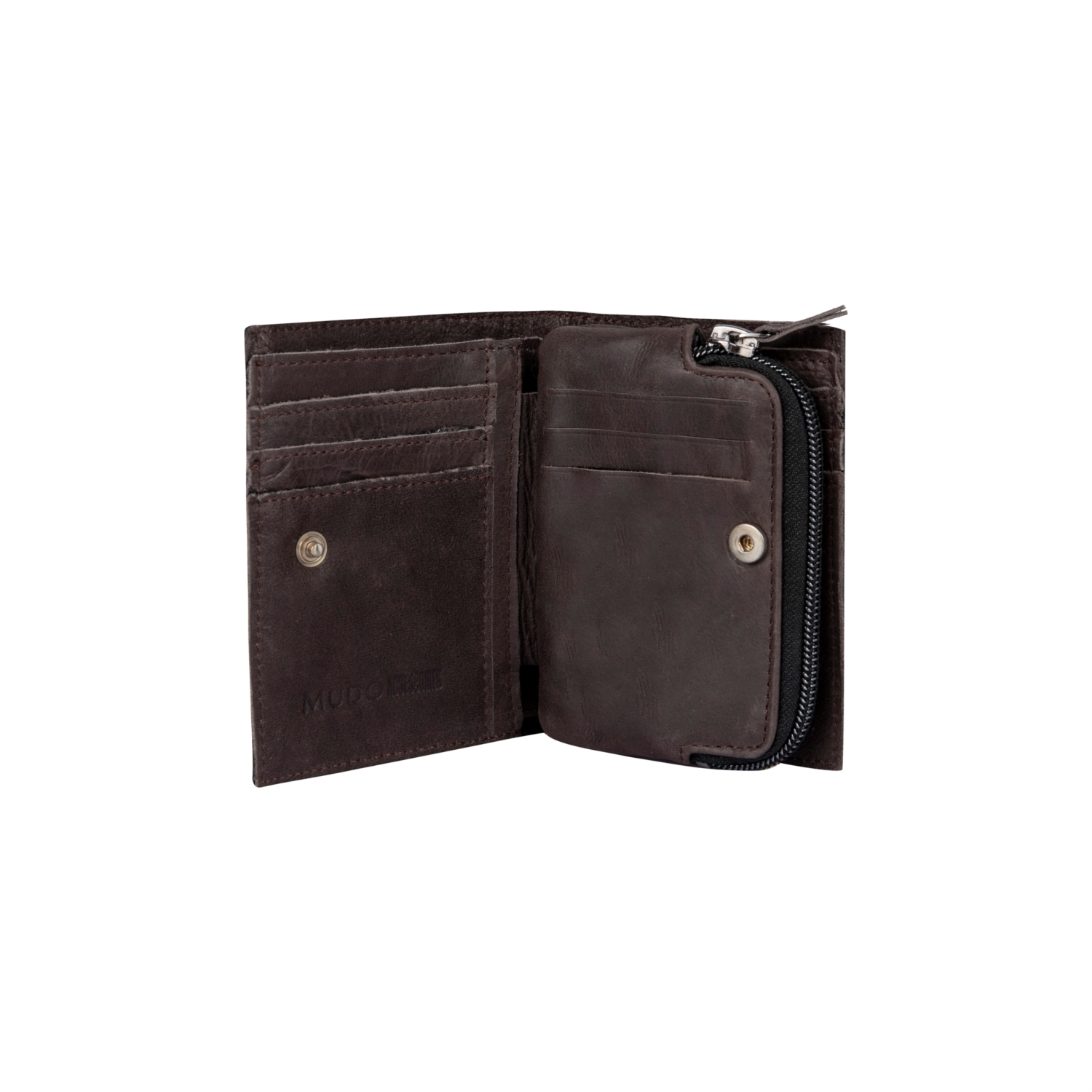 FERMUAR DETAYLI DERİ CÜZDAN