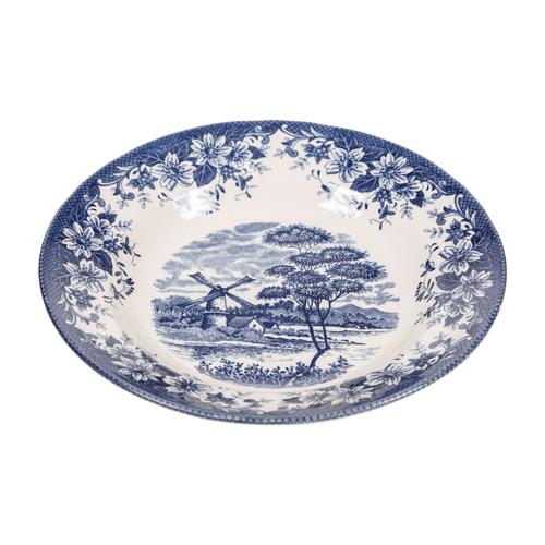  BLUE MILL 6 LI ÇUKUR YEMEK TABAĞI SETİ - 23 CM