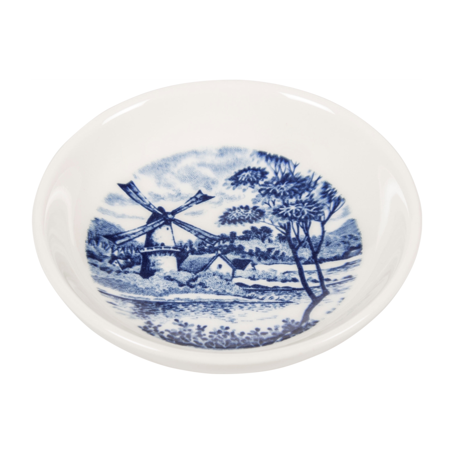 BLUE MILL 6 LI ÇAY TABAĞI SETİ - 10CM
