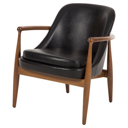  REA SİYAH DERİ BERJER