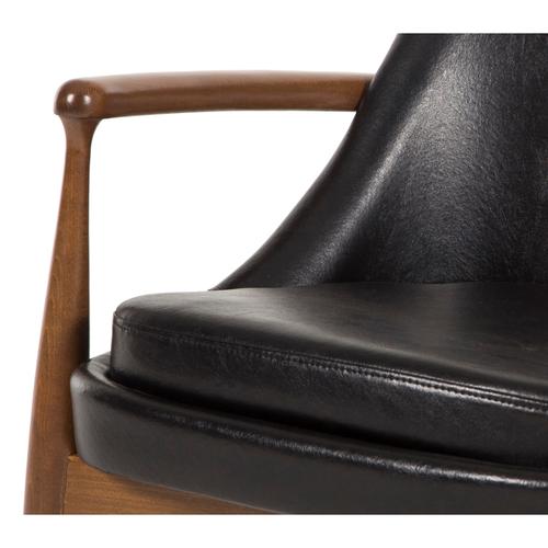  REA SİYAH DERİ BERJER