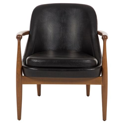  REA SİYAH DERİ BERJER