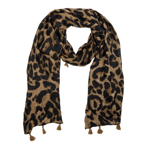  LEOPAR PÜSKÜL DETAYLI ŞAL