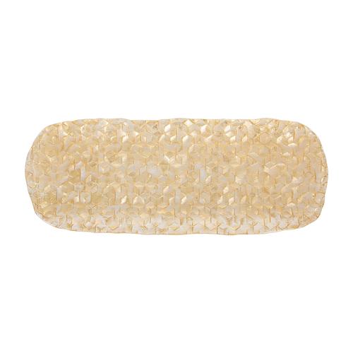  SUNUM TABAĞI CUBIC GOLD 47*17CM