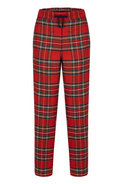  KARE DESENLİ BAĞCIKLI PİJAMA