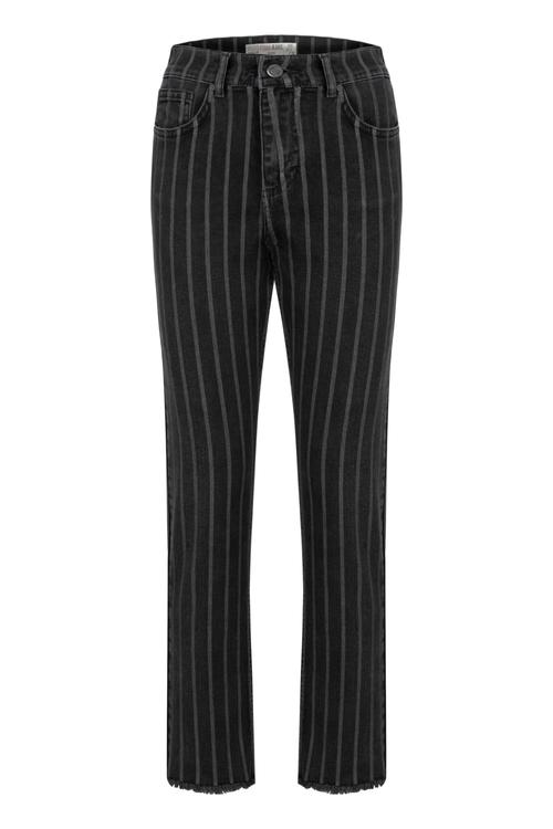  ÇİZGİLİ MOM JEAN PANTOLON