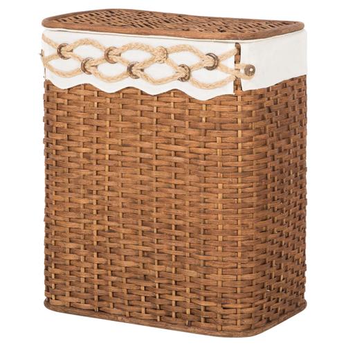  HELIX KAHVE ÇAMAŞIR SEPETİ DİKDÖRTGEN L