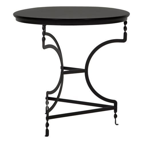  ADELAIDE SİYAH METAL MASA