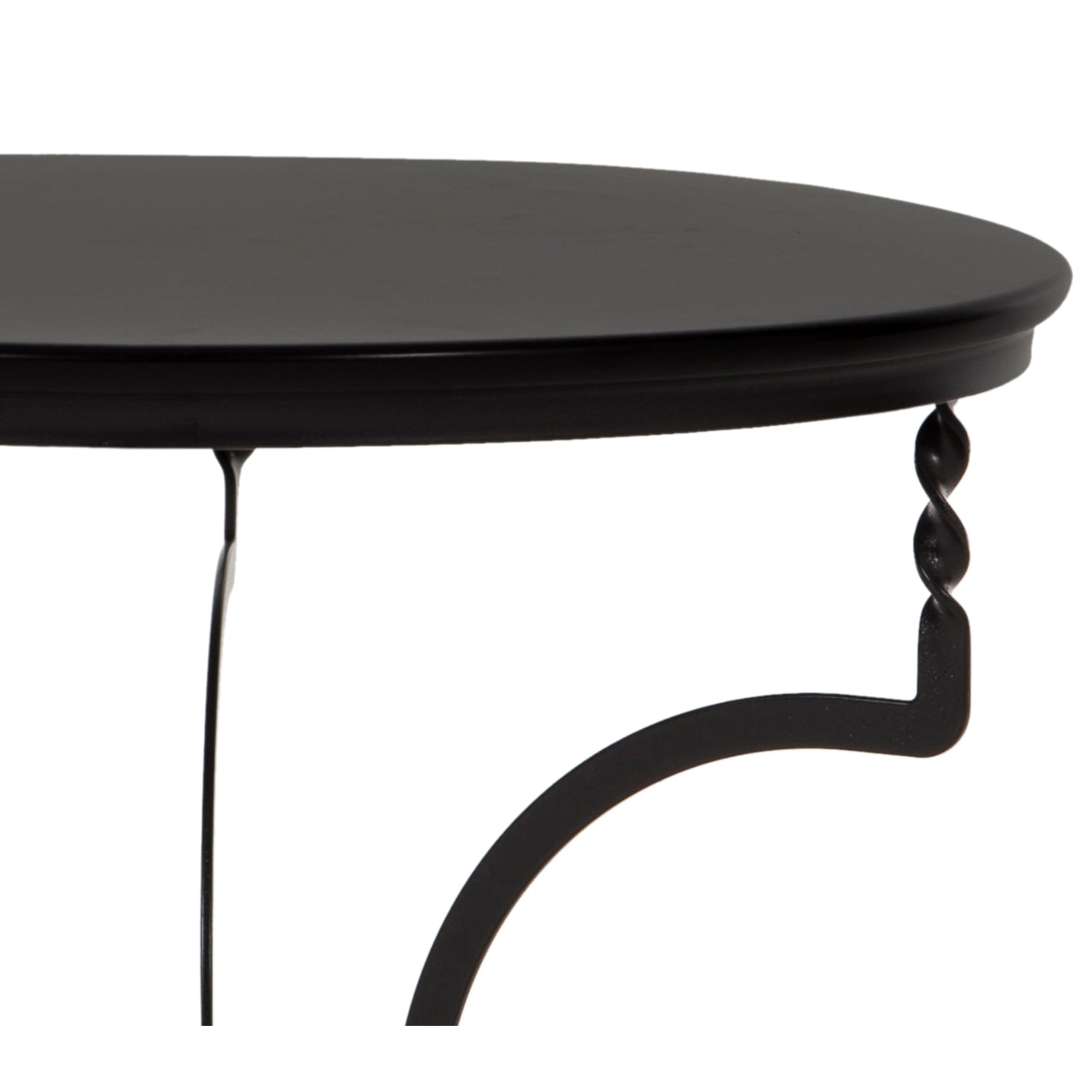 ADELAIDE SİYAH METAL MASA