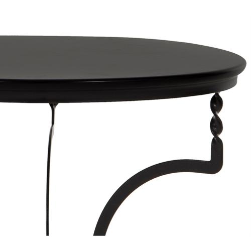  ADELAIDE SİYAH METAL MASA