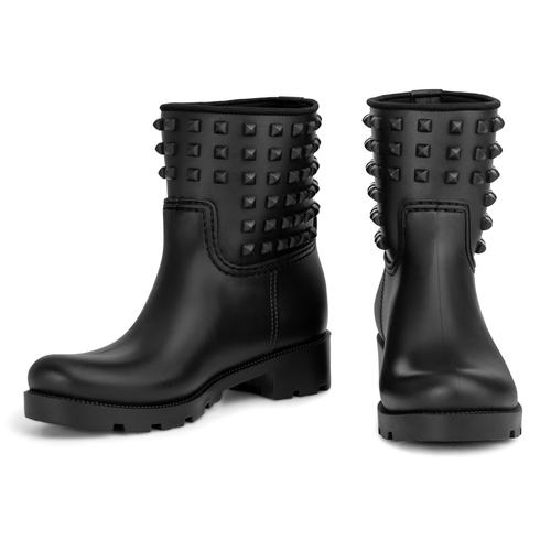  TROK DETAYLI KISA YAĞMUR ÇİZMESİ