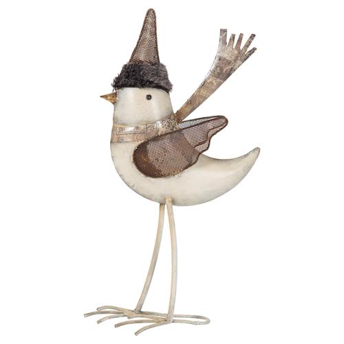  KUŞ METAL BİBLO 20x8x39 CM