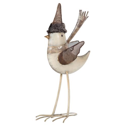  KUŞ METAL BİBLO 20x8x39 CM