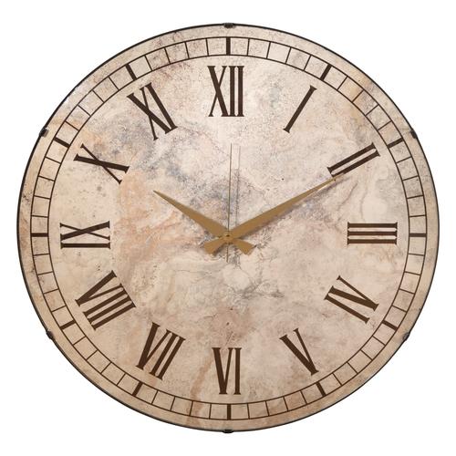  MARBLE DUVAR SAATİ 50 CM KREM