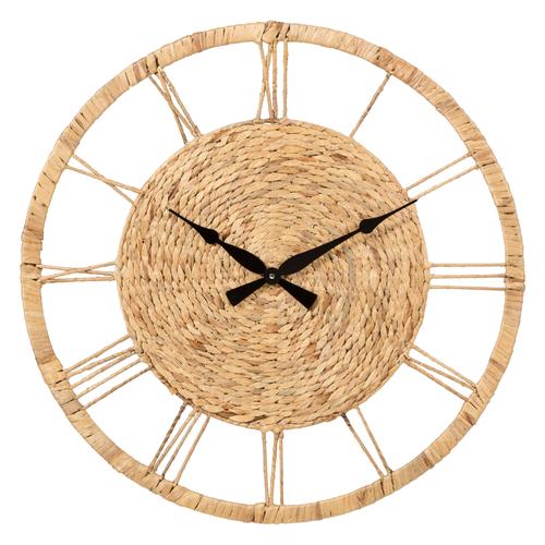  HASIR DUVAR SAATİ NATUREL