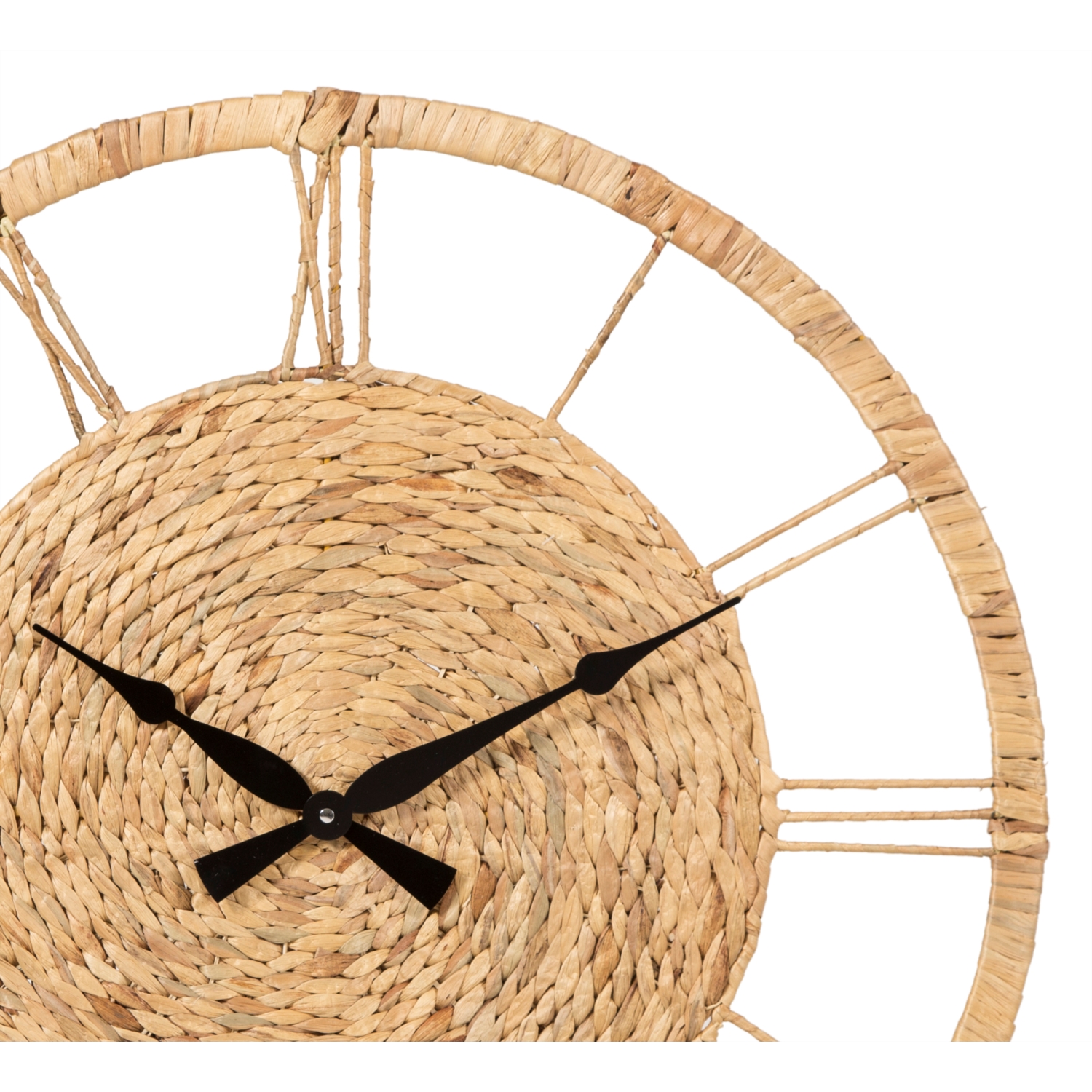 HASIR DUVAR SAATİ NATUREL