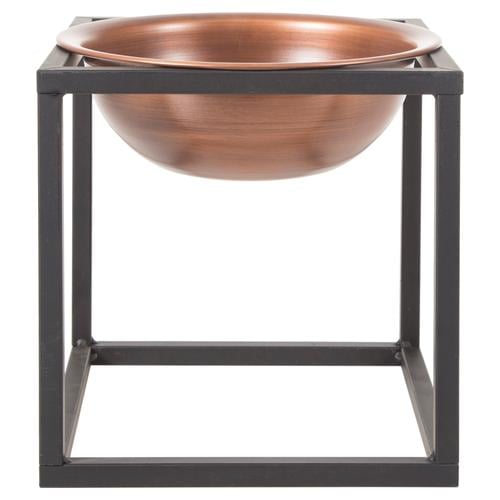  GALVANİZ ÇİÇEKLİK 26X26CM BAKIR