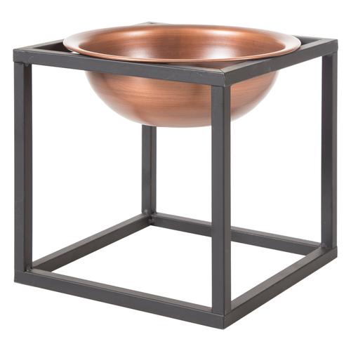  GALVANİZ ÇİÇEKLİK 26X26CM BAKIR