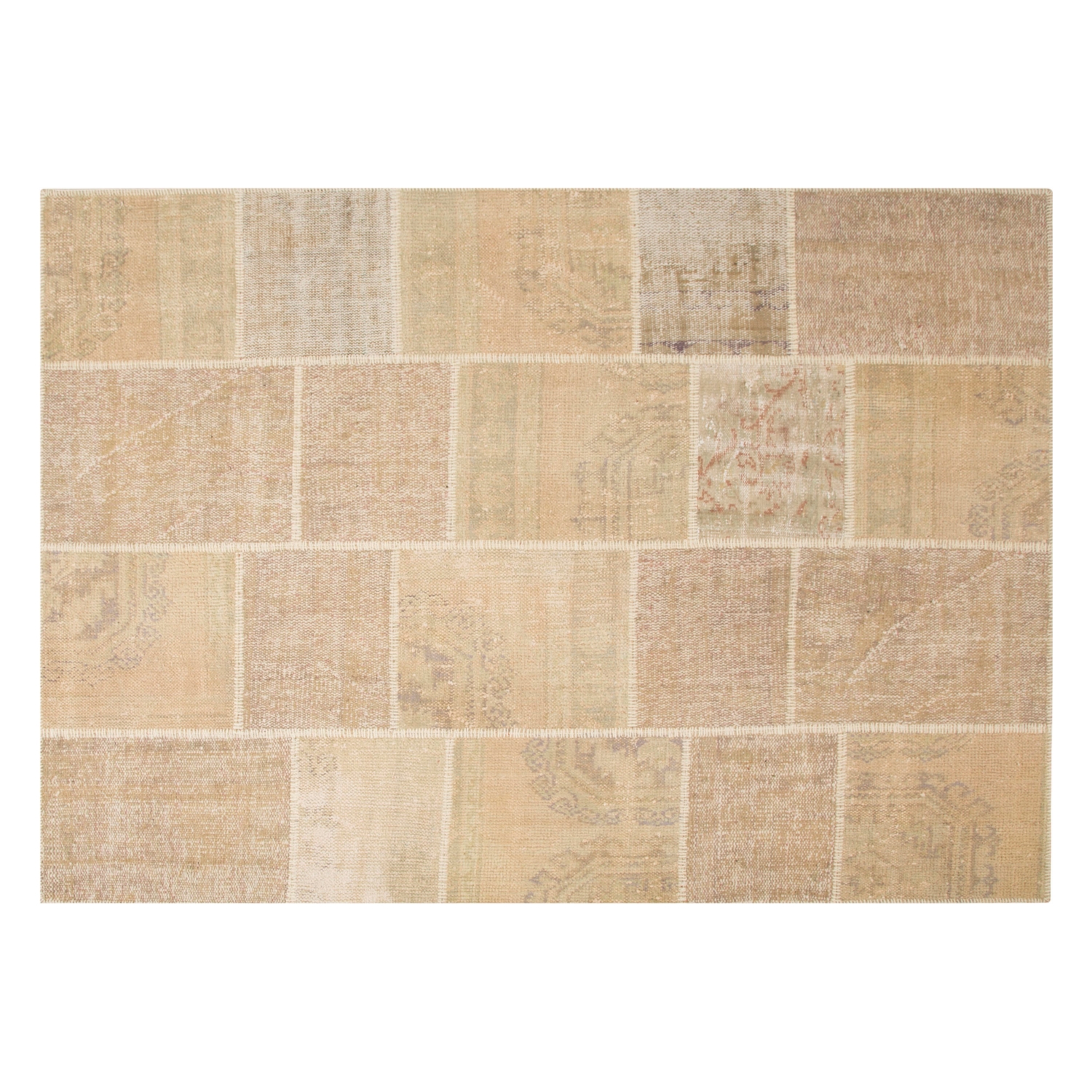 LİMA BEJ EL DİKİŞİ NATUREL HALI 170x240 CM