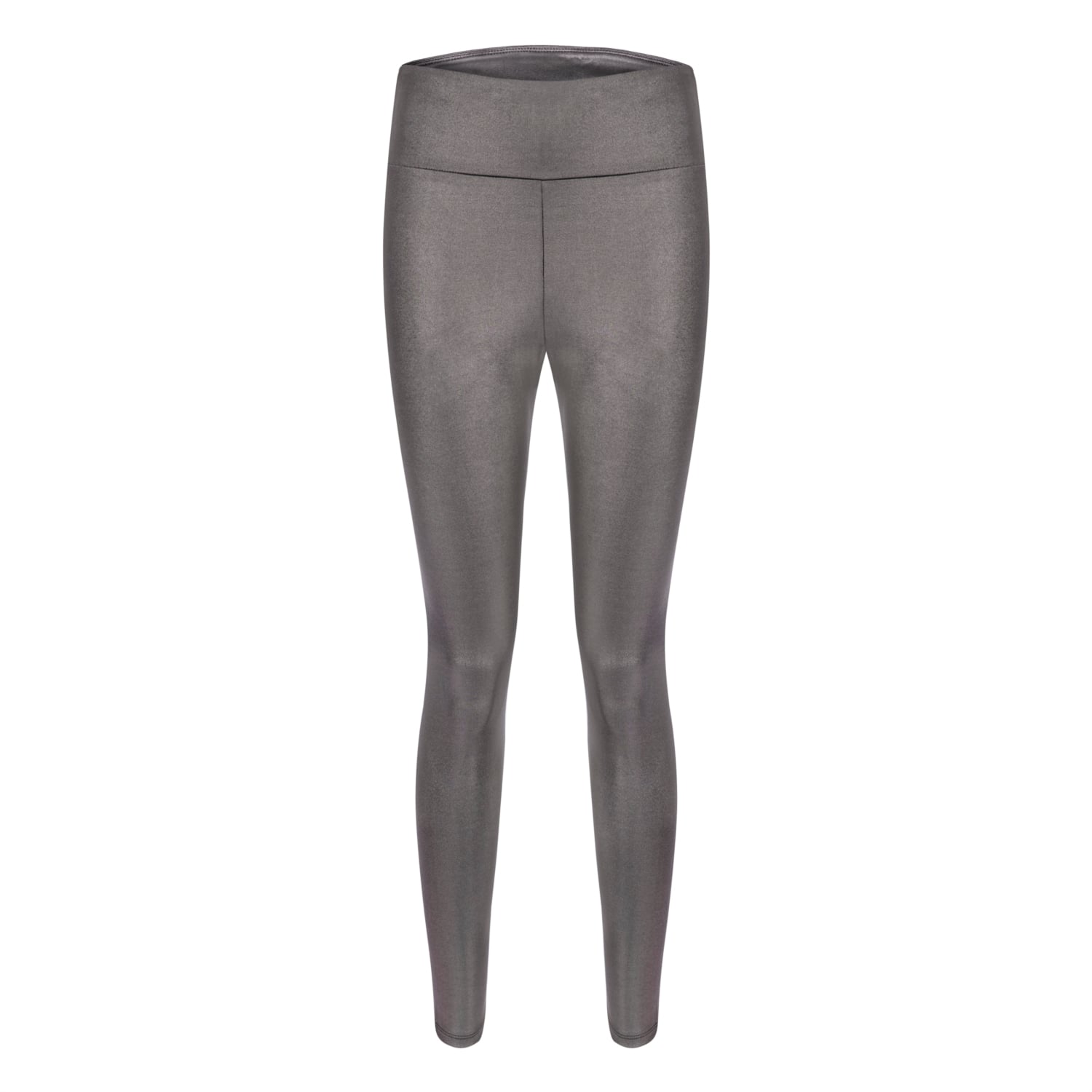 PARLAK GÖRÜNÜMLÜ ÖRME TAYT