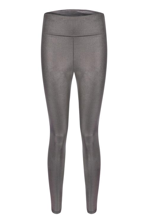  PARLAK GÖRÜNÜMLÜ ÖRME TAYT