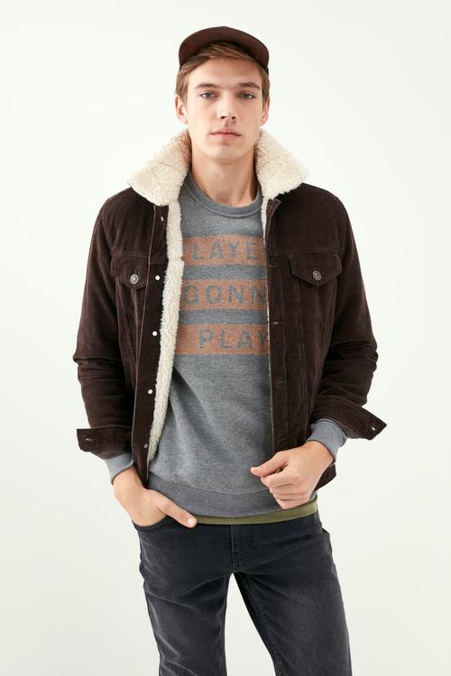  KADİFE TRUCKER CEKET