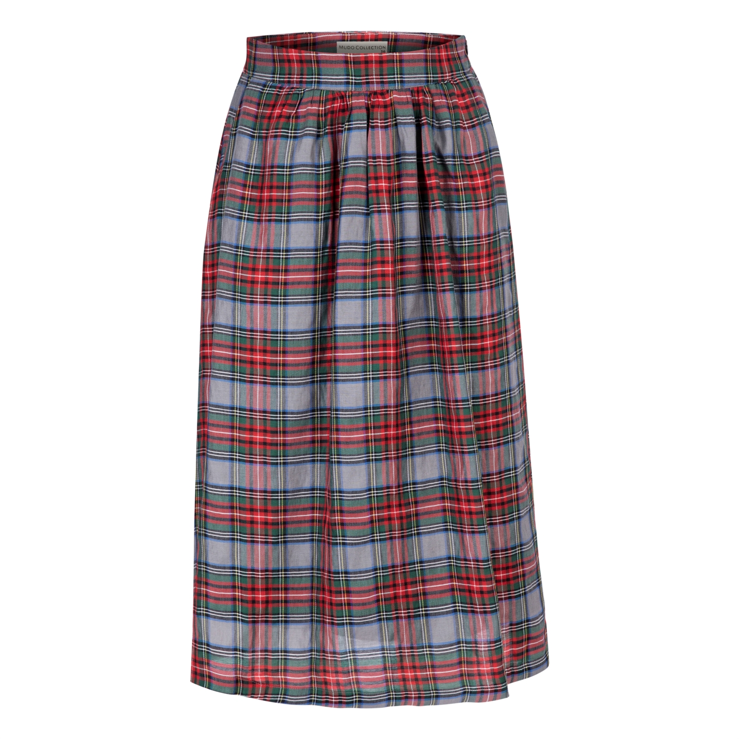 EKOSE DESENLİ MİDİ BOY A FORM ETEK