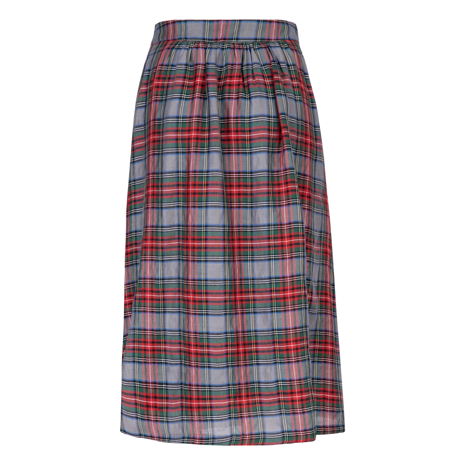 EKOSE DESENLİ MİDİ BOY A FORM ETEK