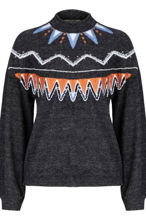  PUL İŞLEMELİ KAZAK